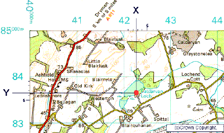 National Grid Reference Map Ngr Help | Scottish Environment Protection Agency (Sepa)